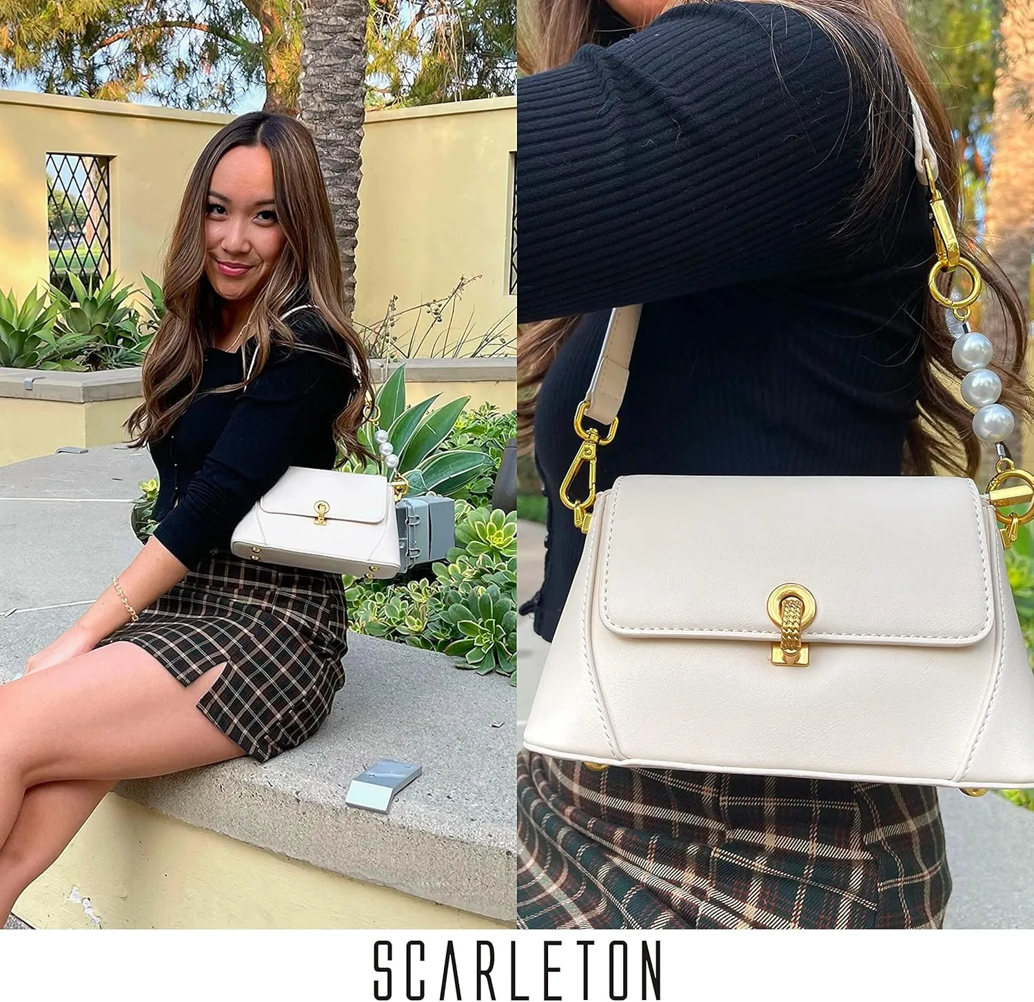 Scarleton Crossbody Bags for Women, Purses for Women, Lightweight Shoulder Bag, Casual Crossbody Bag, H2078