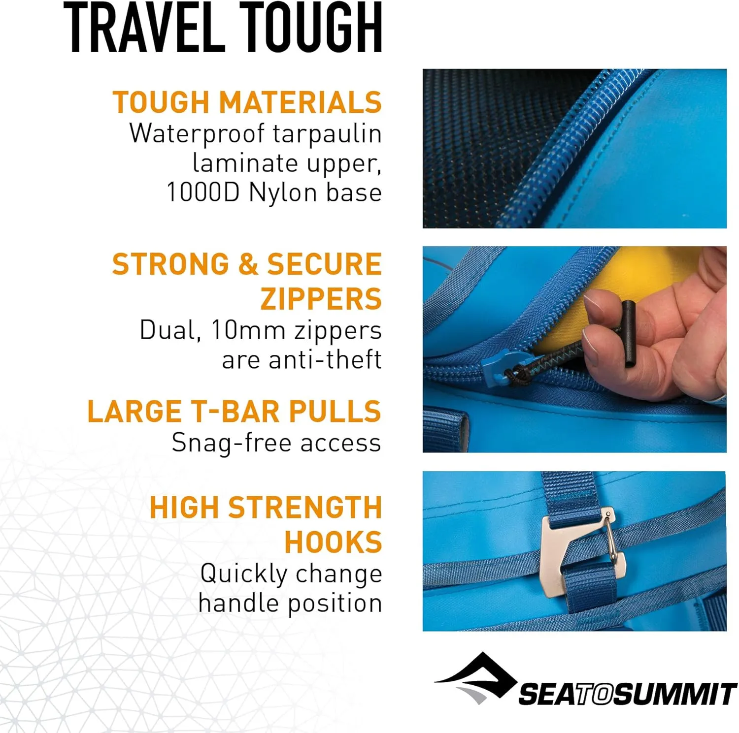 Sea to Summit Expedition Duffle Bag with Backpack Straps
