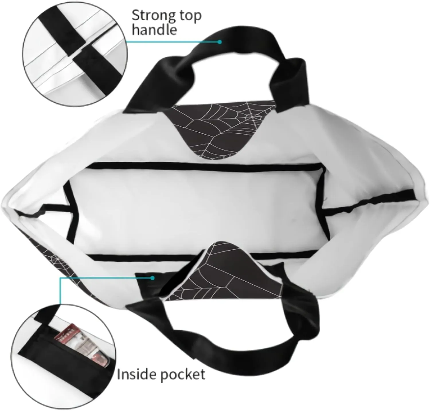 Shoulder Bag Large Reusable Eco-friendly Shopping Bags Portable Storage Handbag