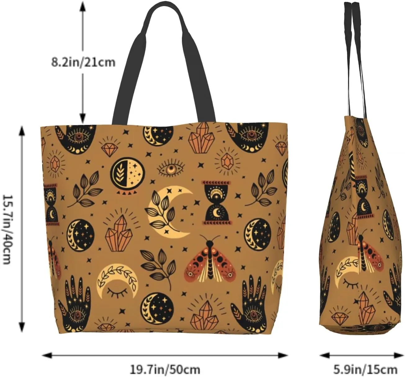 Shoulder Bag Large Reusable Eco-friendly Shopping Bags Portable Storage Handbag
