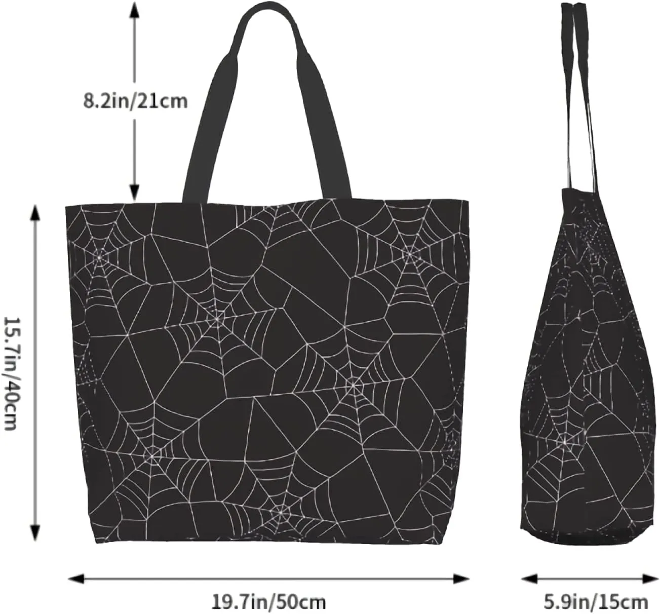 Shoulder Bag Large Reusable Eco-friendly Shopping Bags Portable Storage Handbag