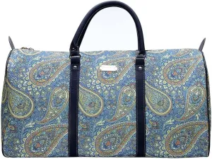 Signare Tapestry Large Travel Duffle Bag Ladies Overnight Weekender Carryon Gym Sports Duffel bags for Women