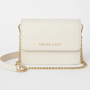 Signature Chained Crossbody – Ivory Dusk(Limited Pre-Order)