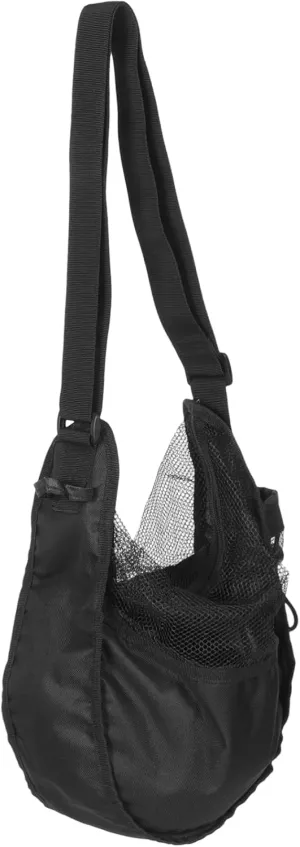 Single Basketball Bag Durable Mesh Storage Bag with Strap for Volleyball and Sports Balls Convenient