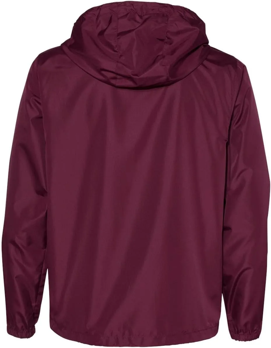 Sorority Letters Shop Mississippi State University Lightweight Windbreaker Jacket embroidered with MSU M