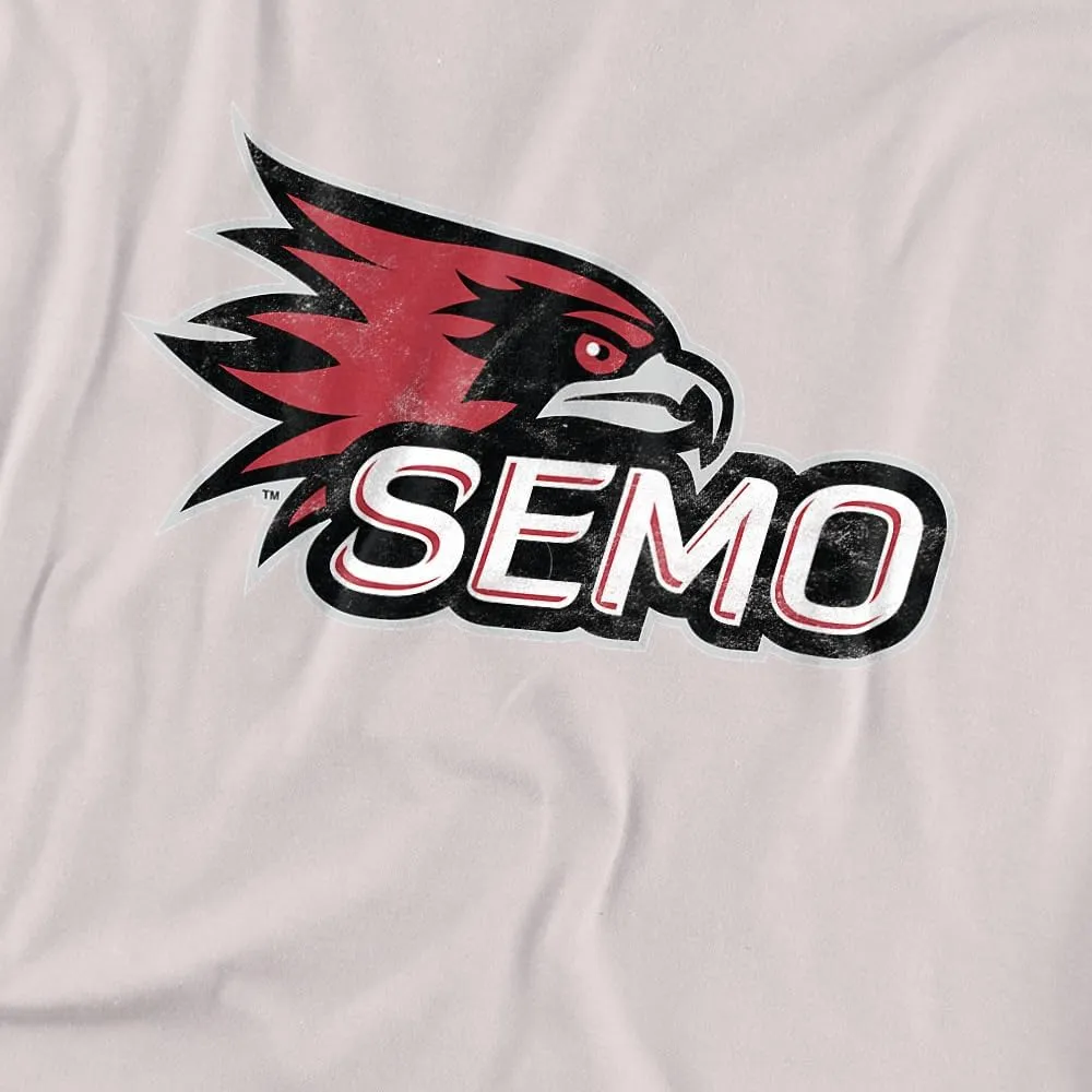 Southeast Missouri State University Official Distressed Primary Logo Unisex Adult T Shirt
