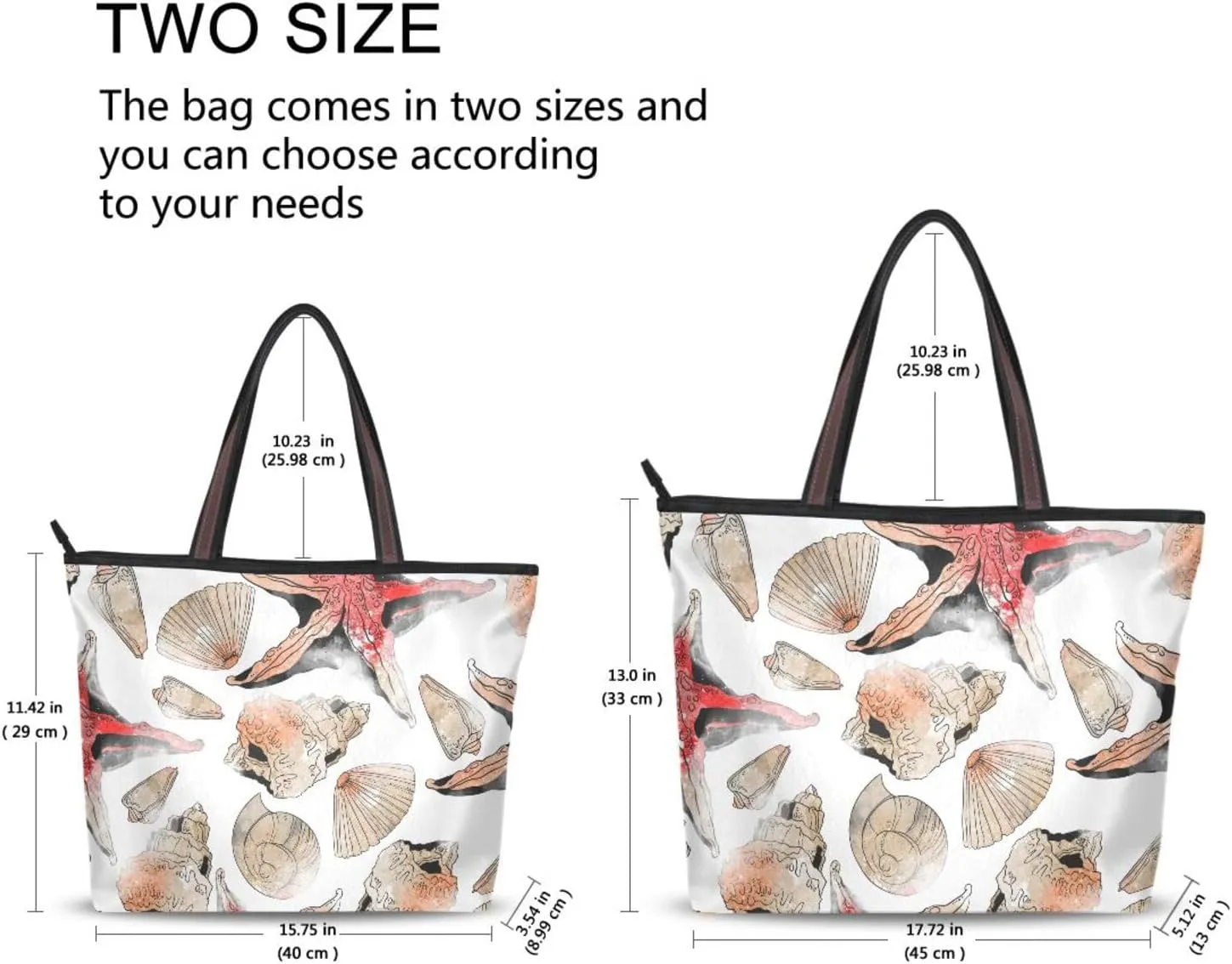Spacious Ladies Work Bag Organizer Zippered Tote Water-Resistant Shoulder Handbag for Office & Travel