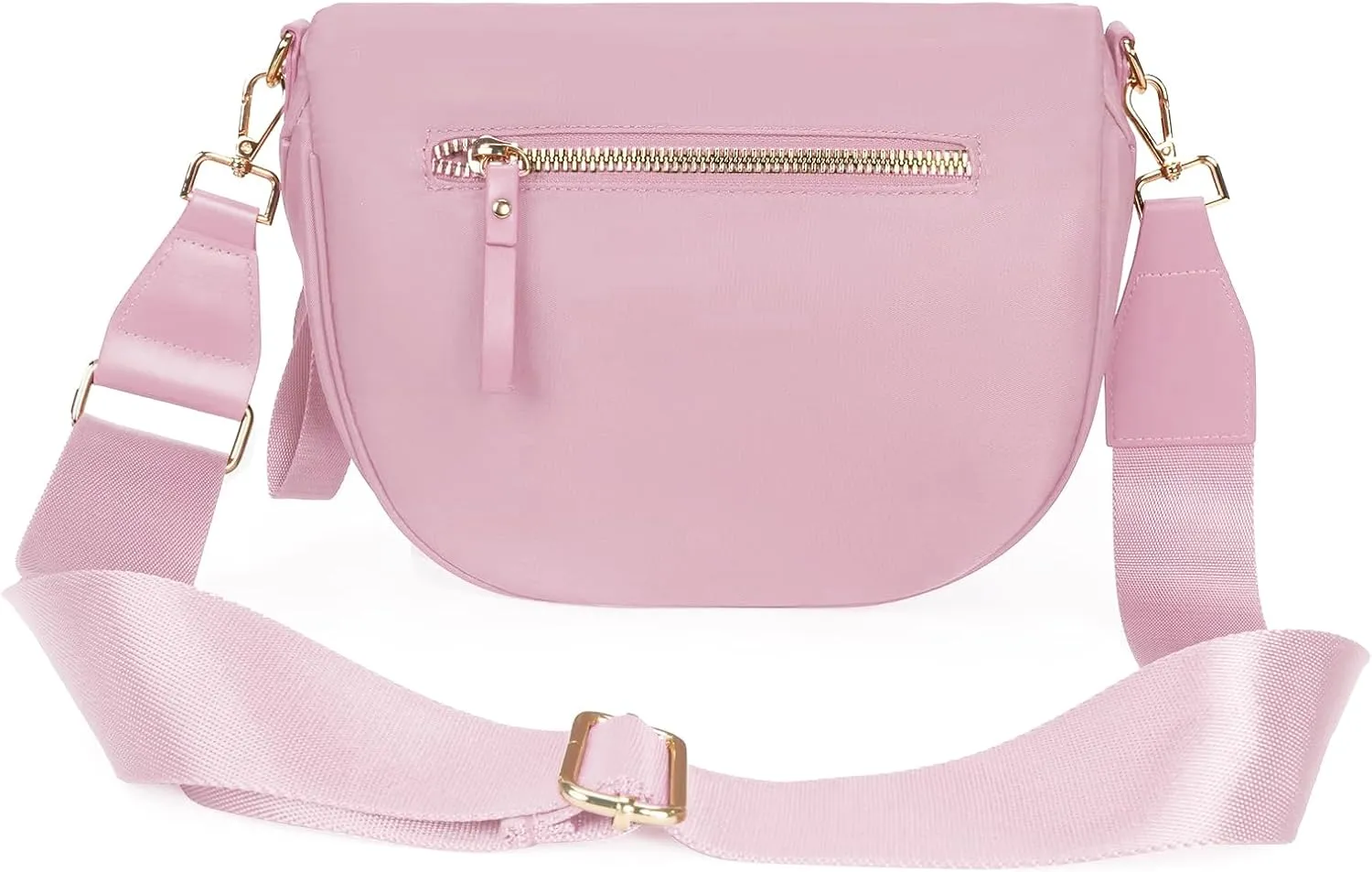 Spacious Nylon Crossbody Bag Bum Bag Handbags Wallets Purses Trendy Shoulder Bag for Women