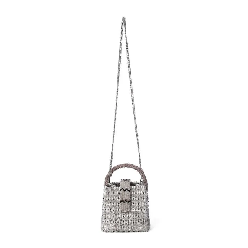 Sparkle Salt N Pepper Mini Party Tote