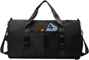 Sports Gym Bag, Travel Oxford Cloth Gym Bags, Fashionable Workout Bag, Portable Tote Bag with Shoulder Strap for Outdoor Activities