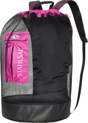 Stahlsac Bonaire Mesh Backpack: Big 142L size, ideal for dive gear, dry pockets
