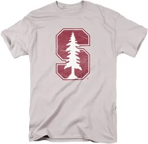 Stanford University Official Distressed Primary Logo Unisex Adult T Shirt