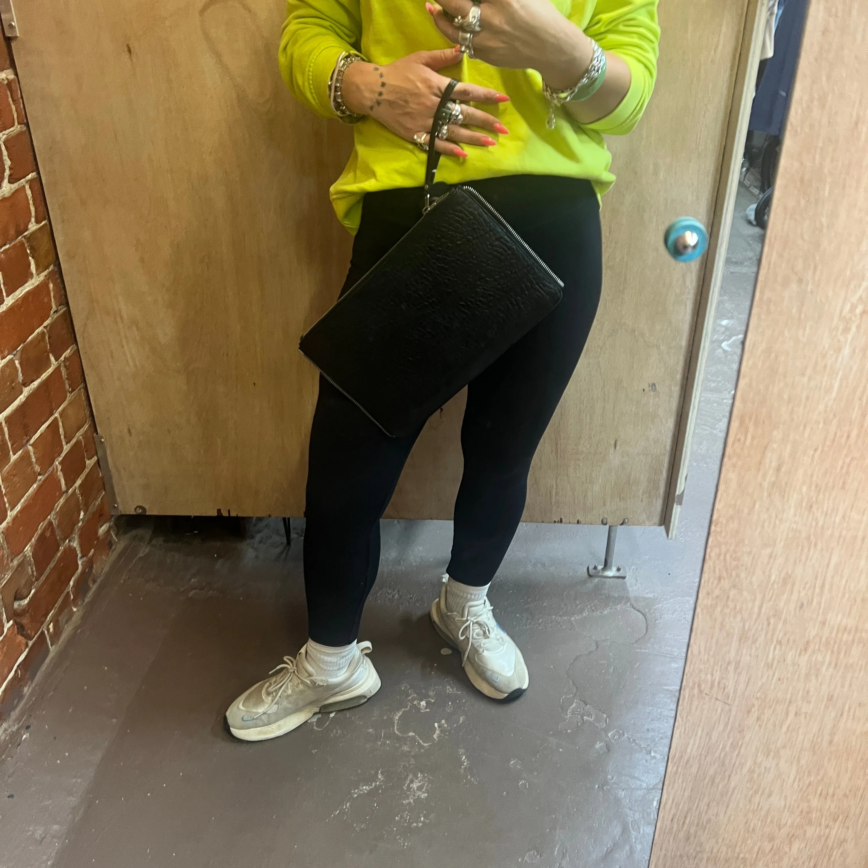 STOLEN GIRLFRIENDS leather clutch