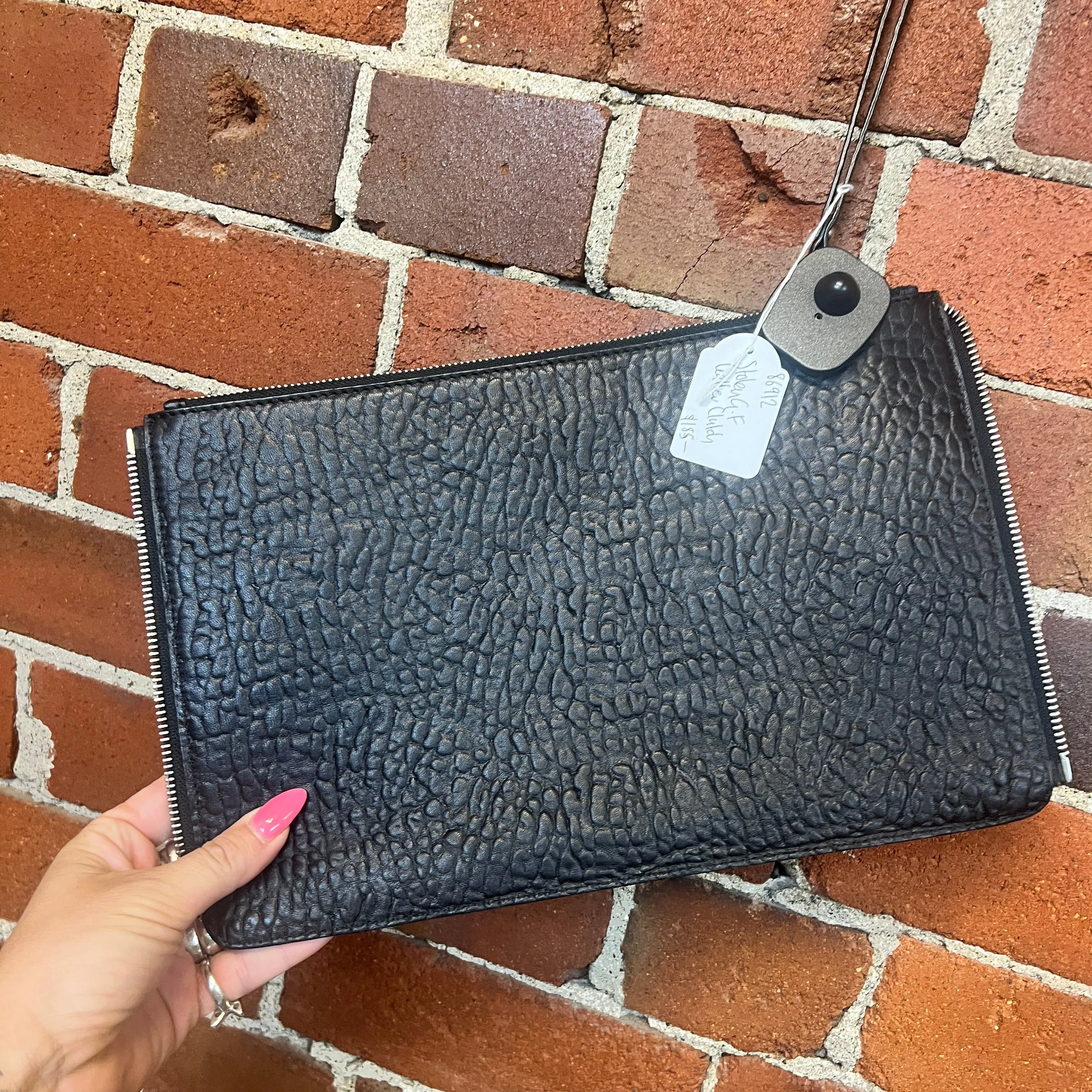 STOLEN GIRLFRIENDS leather clutch