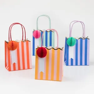 Stripe Party Bags, Pack of 8
