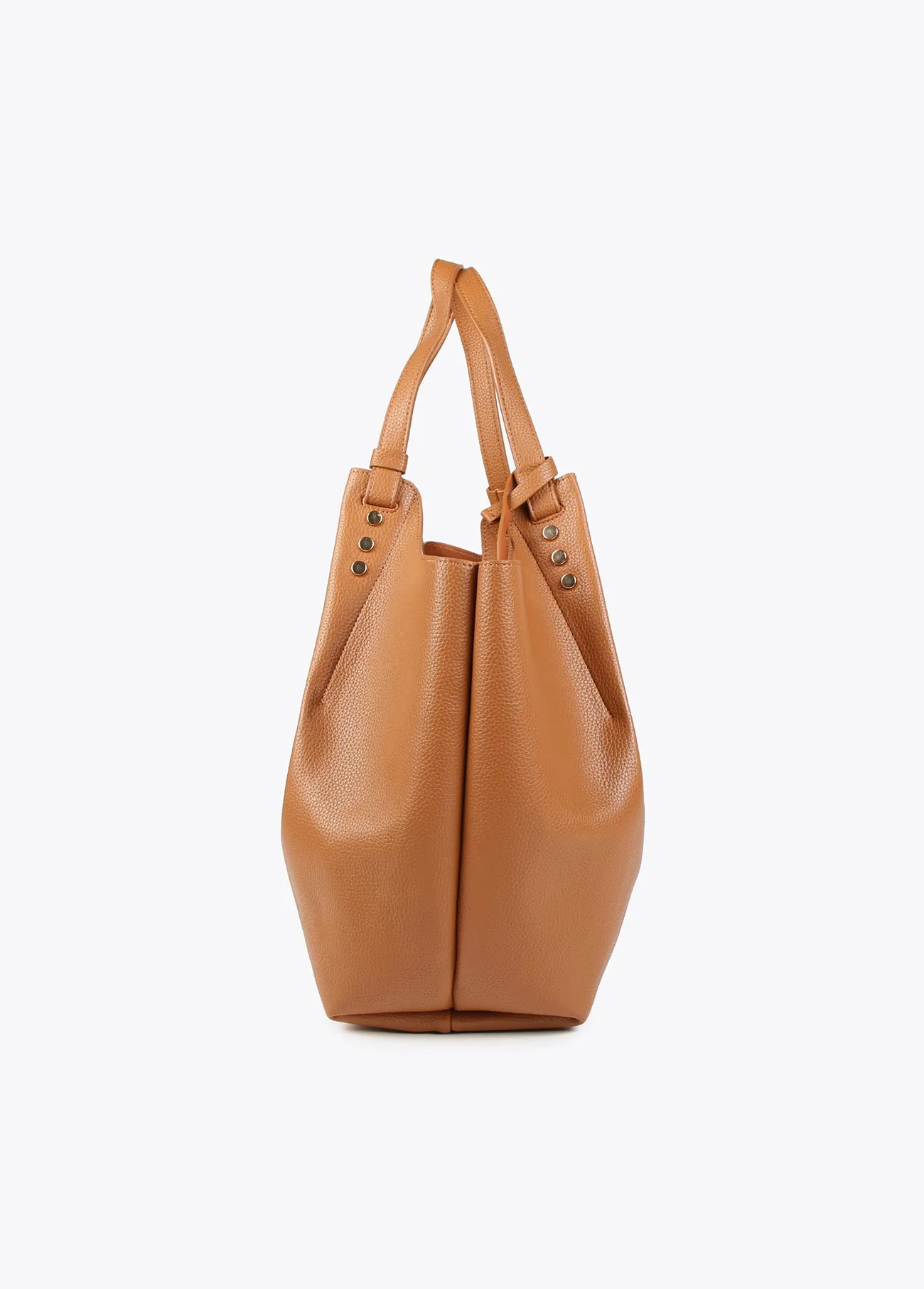 Studded tote bag