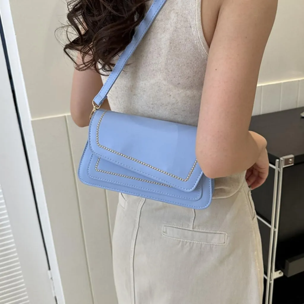 Stylish and Spacious Shoulder Bag for Daily Use and Travel Women PU Satchel Crossbody Bags