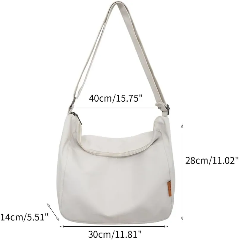 Stylish and Spacious Women's Nylon Shoulder Bag Messenger Crossbody Bags Perfect for Everyday Use