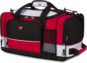 SwissGear Apex Duffle Bag for Travel and Gym with Bungee-Cord System