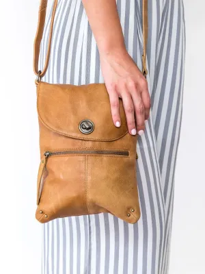 Tayla Cross Body Bag - TAN