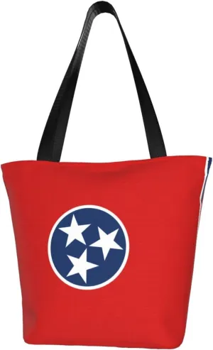 Tennessee State Flag Women's shoulder handbag, crossbody shoulder bag, weekend travel shopping shoulder bag