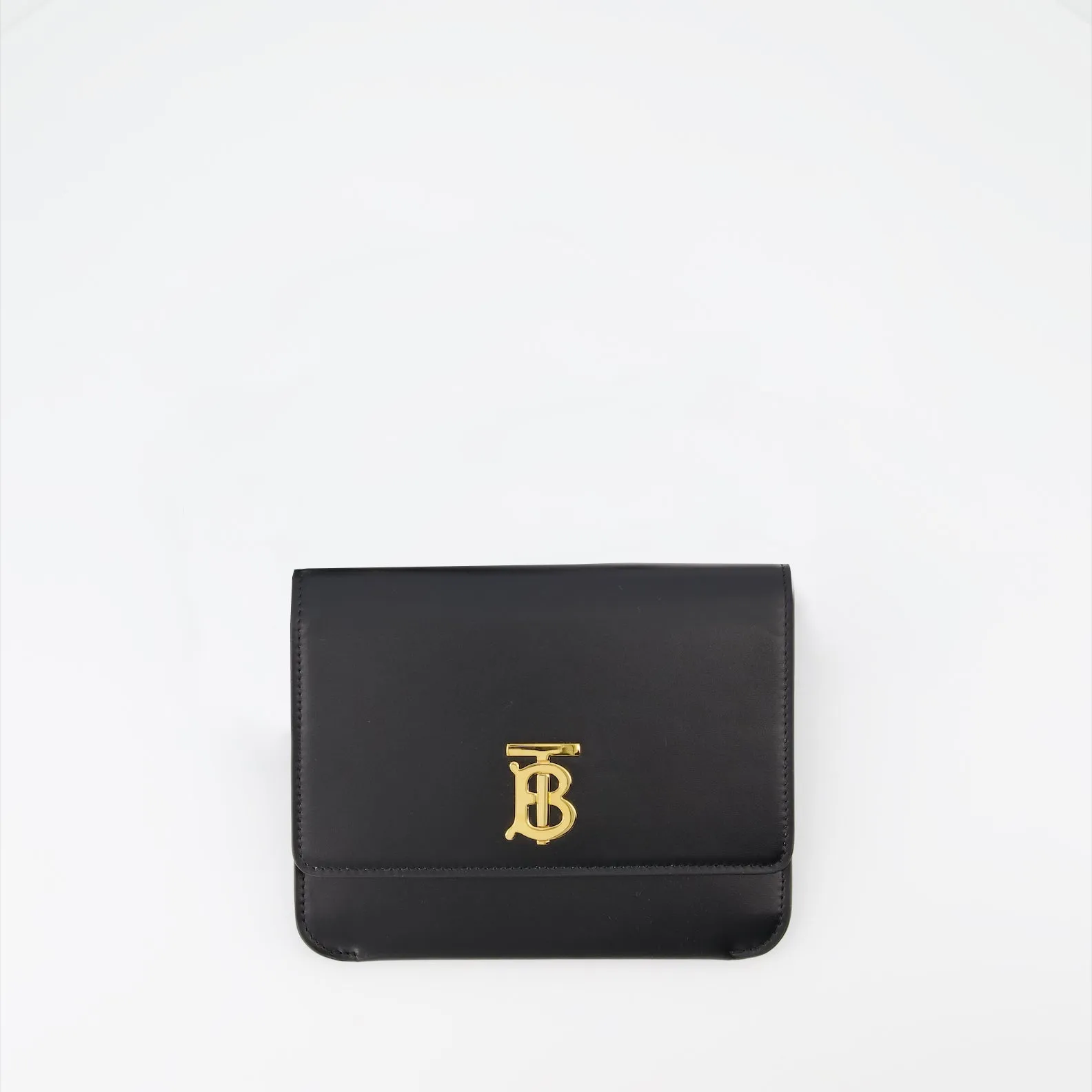 Textured Leather TB Bag