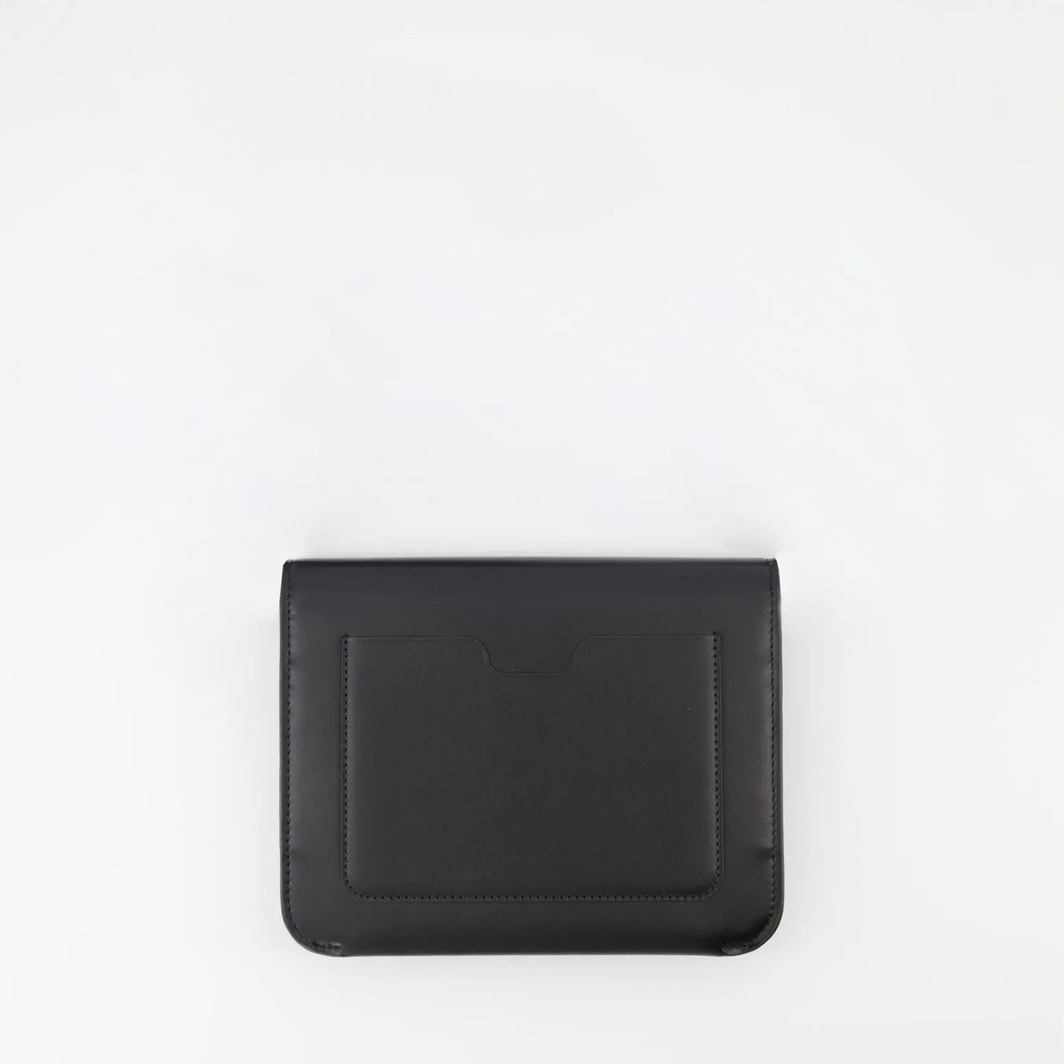Textured Leather TB Bag