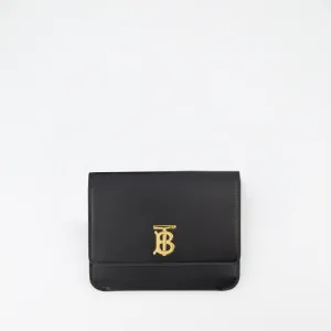 Textured Leather TB Bag