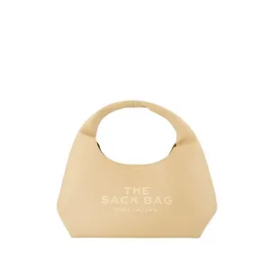 The Sack Shoulder Bag - Leather - Beige