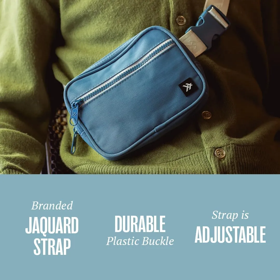 Thread Wallets Fanny Pack Small Travel Crossbody Bags for Women, Men - Durable, Stylish, Convenient Womens & Mens Cross Body Sling Bag Fanny Pack for Phone & Personal Items (Luna)