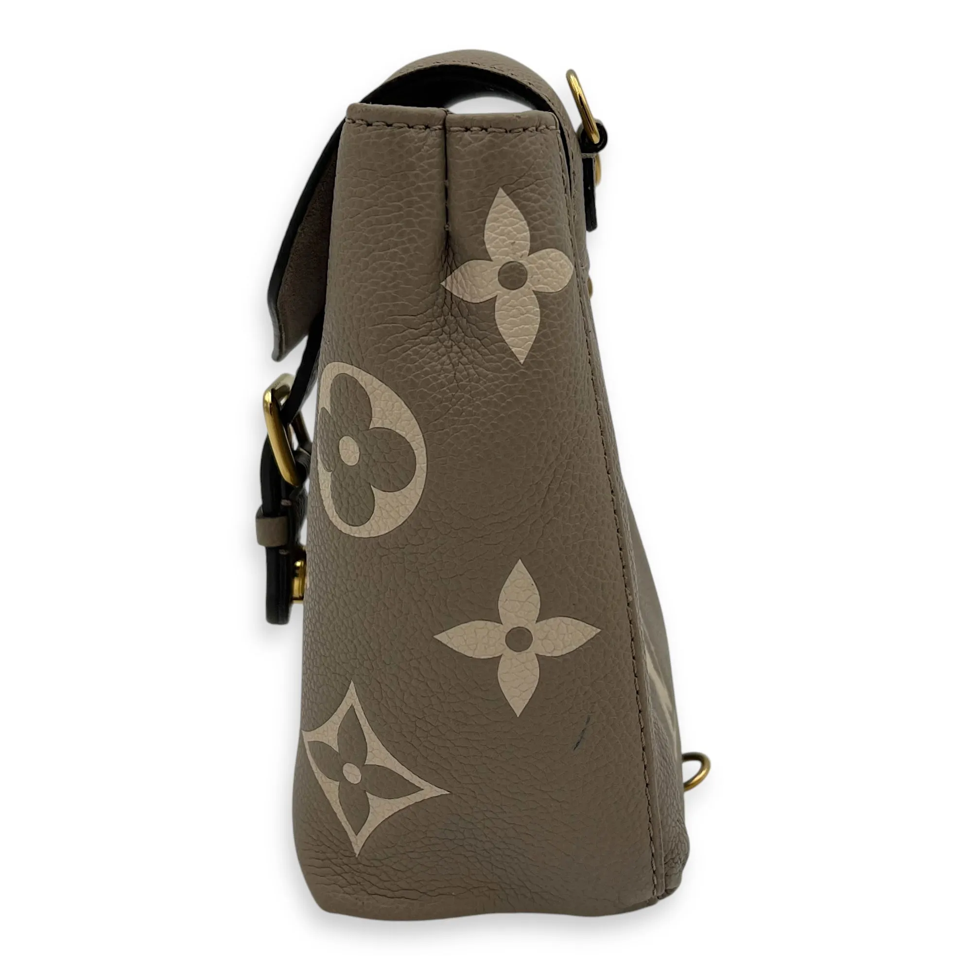 Tiny Backpack Brown in Monogram Empreinte Leather, Gold hardware