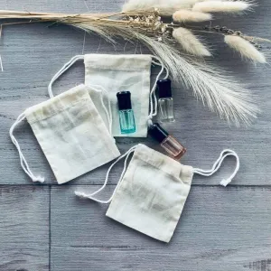 Tiny Sheer Calico Bag