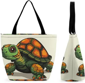Tote Bag for Women Grocery Bag Cartoon Ladybug Foldable Shopping Bags Reusable Large Tote Bag