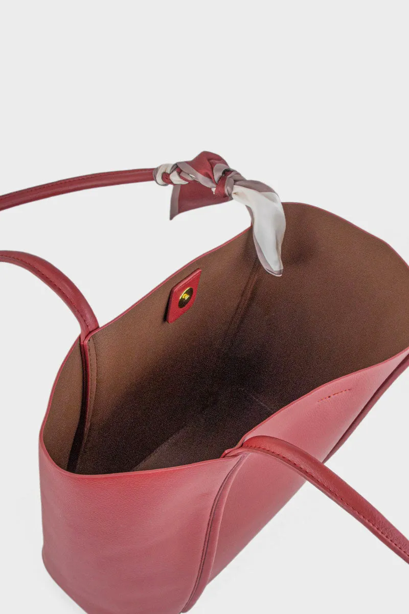 Tote Hand Bags BS2095-Burgundy