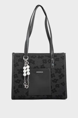 Tote Hand Bags BS2106-Black