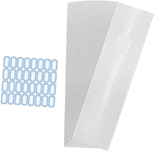 Toyvian 1Set Mushroom Cultivation Bags Sterilized Grain Spawn Bags for Edible Growth Design for Easy Monitoring for Home Gardening