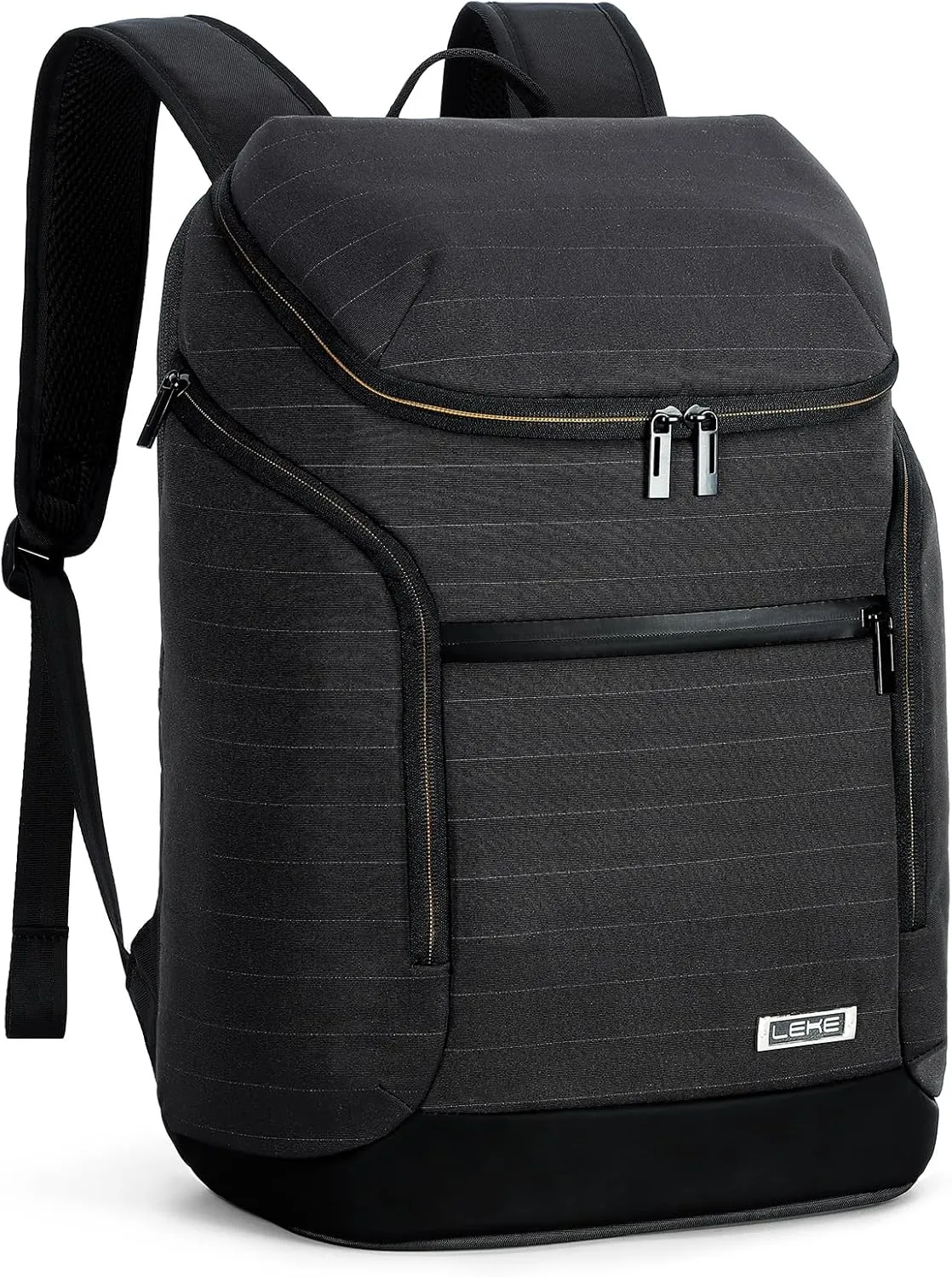 Travel Backpack for Men Women - 25L Laptop Backpack Women Cabin Size Waterproof Rucksack Bag for Large Womens Laptop Bags Back Pack for Work College Teacher Travel, Black
