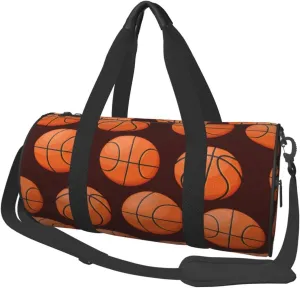 Travel Duffle Bag for Men Women, Basketball Sport Game 1 Duffle Bags for Sport Gym Overnight Luggage