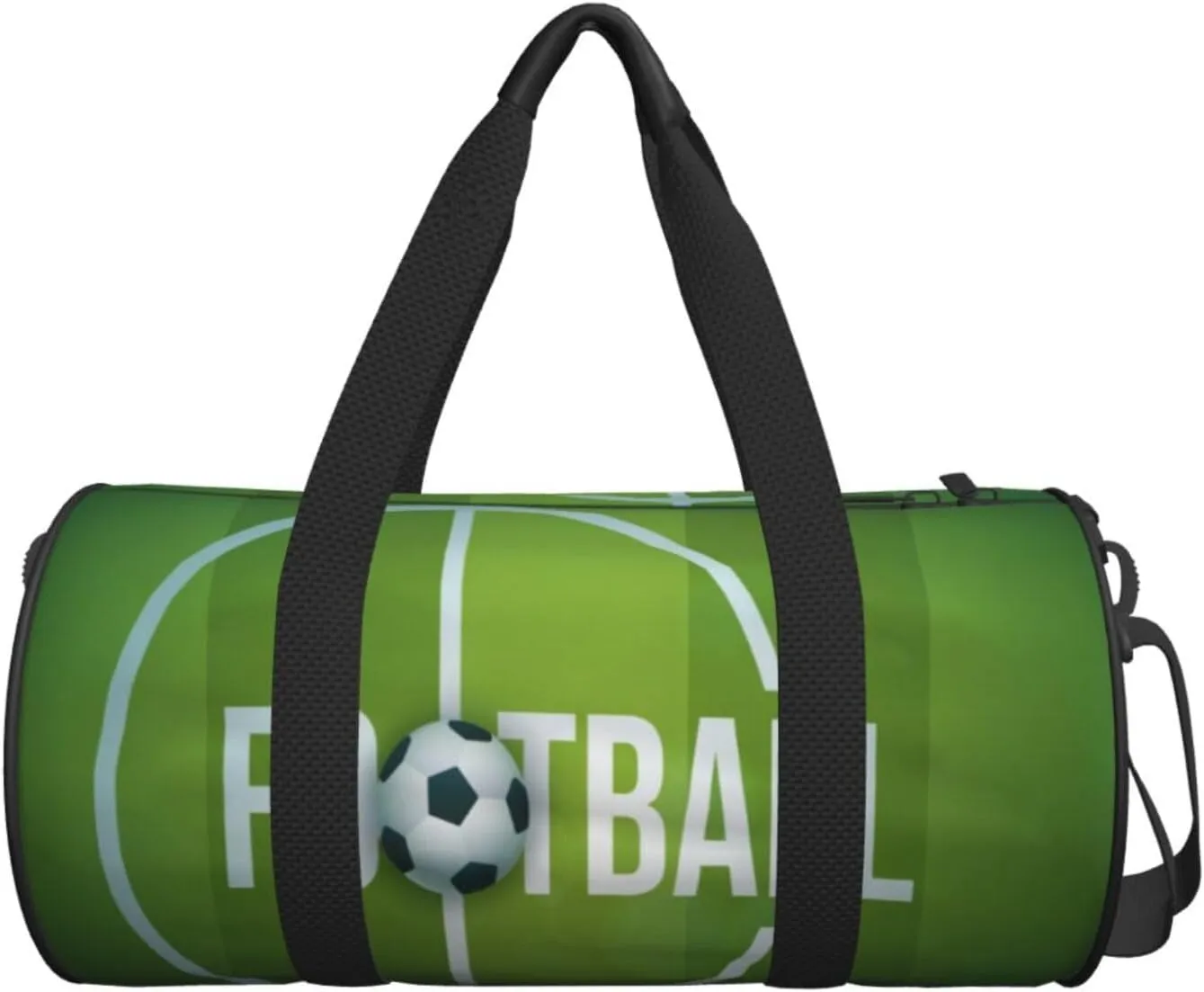 Travel Duffle Bag for Men Women, Football Field Match Duffle Bags for Sport Gym Overnight Luggage