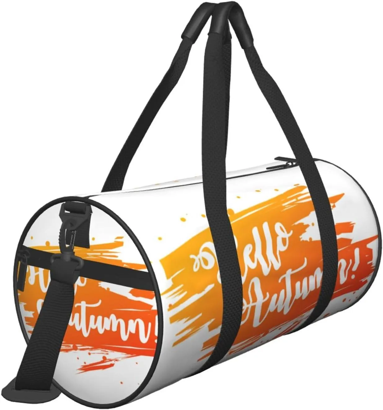 Travel Duffle Bag for Men Women, Hello Autumn Duffle Bags for Sport Gym Overnight Luggage