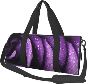Travel Duffle Bag for Men Women, Pretty Rose Duffle Bags for Sport Gym Overnight Luggage
