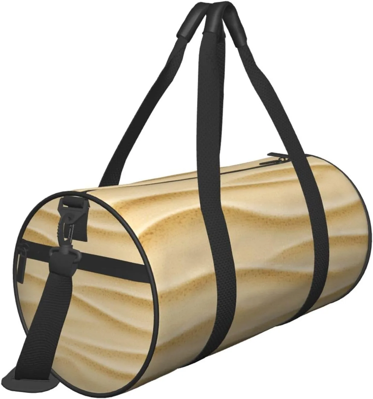 Travel Duffle Bag for Men Women, Sea Sand Wave Duffle Bags for Sport Gym Overnight Luggage