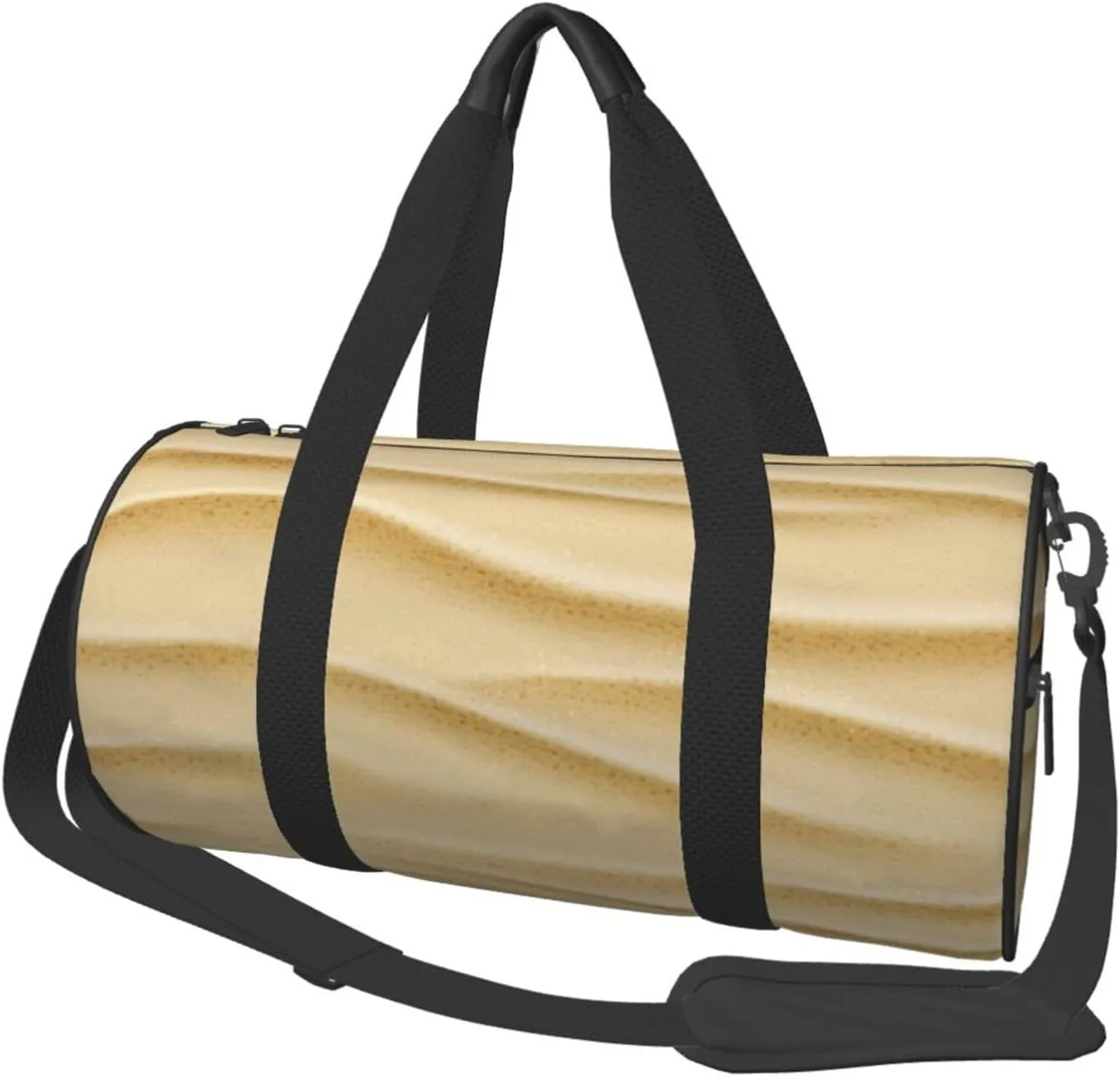 Travel Duffle Bag for Men Women, Sea Sand Wave Duffle Bags for Sport Gym Overnight Luggage