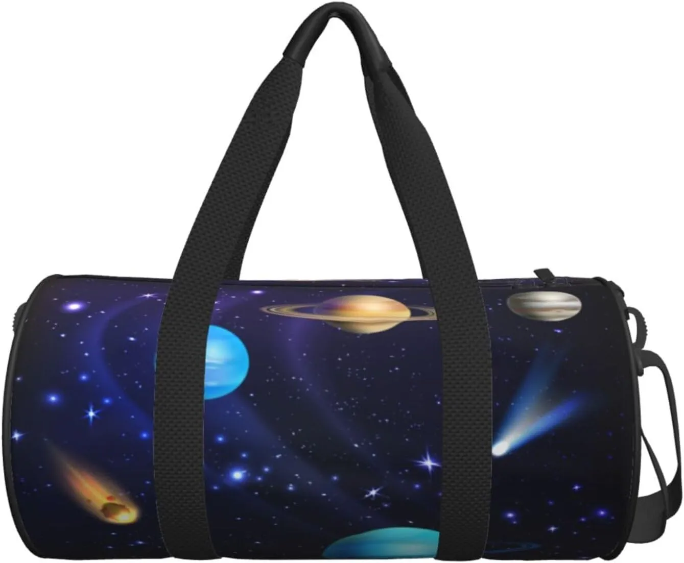 Travel Duffle Bag for Men Women, Space Duffle Bags for Sport Gym Overnight Luggage
