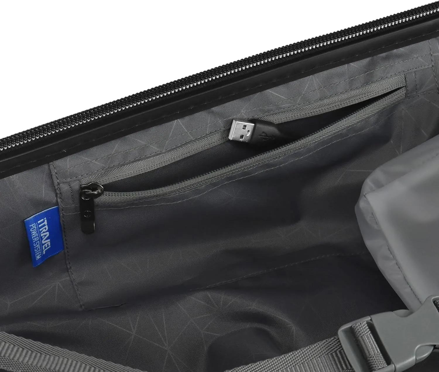 Traveler's Choice Maxporter II Hardside Polycarbonate Suitcase with Spinner Wheels, Black, 22" Carry-On Luggage