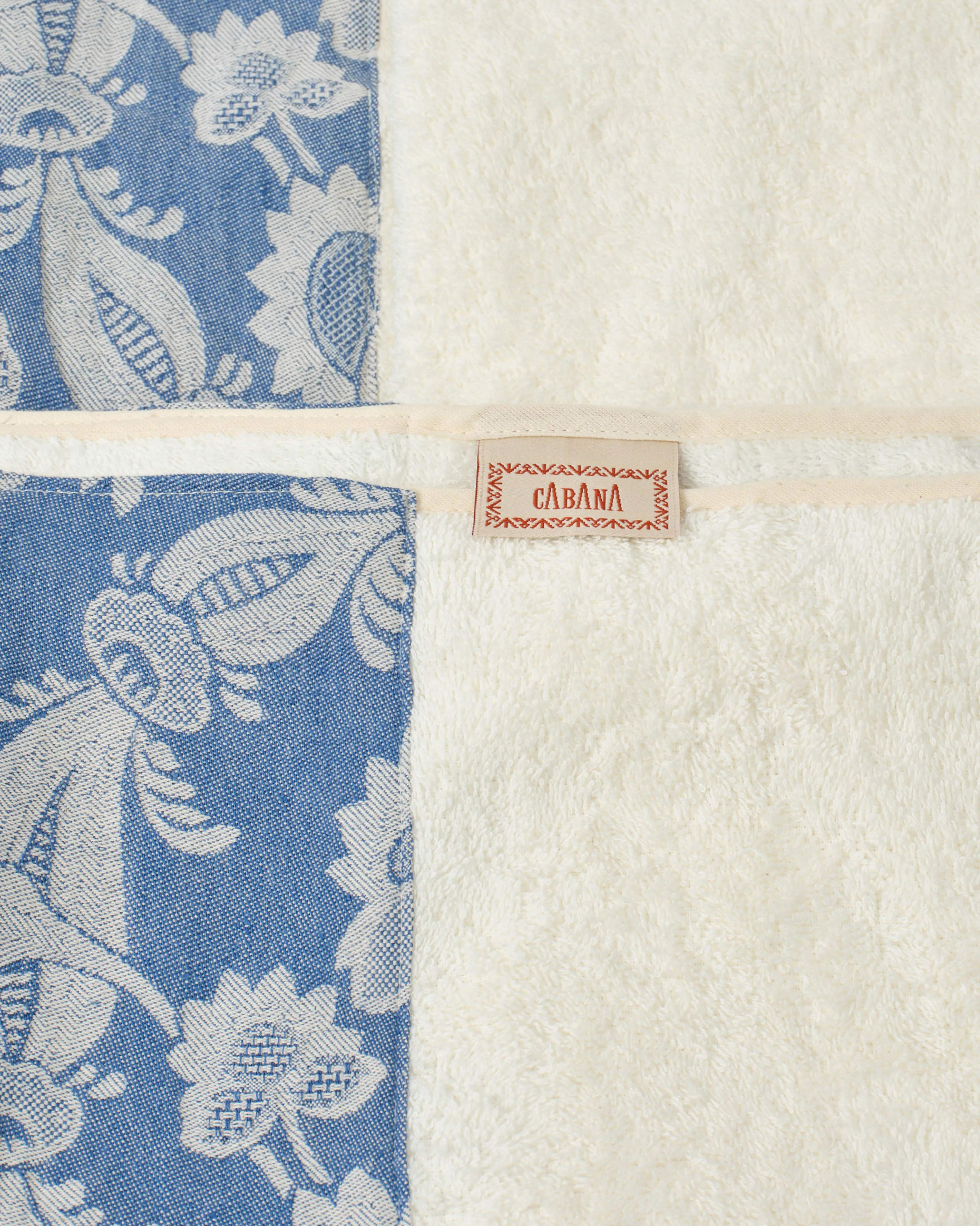 Tulip Beach Tote and Towel Set, Blue