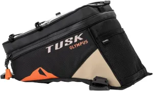Tusk Off-Road Tusk Olympus Tank Bag Large Black/Tan For Honda NC750X DCT 2022-2024