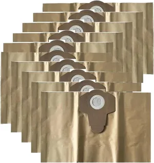 Vacuum Bags 10 Filter Dust Bag, Compatible for Vacuum Cleaners PNTS 1250 PNTS 1250/9 PNTS 1300 PWD 12 A1