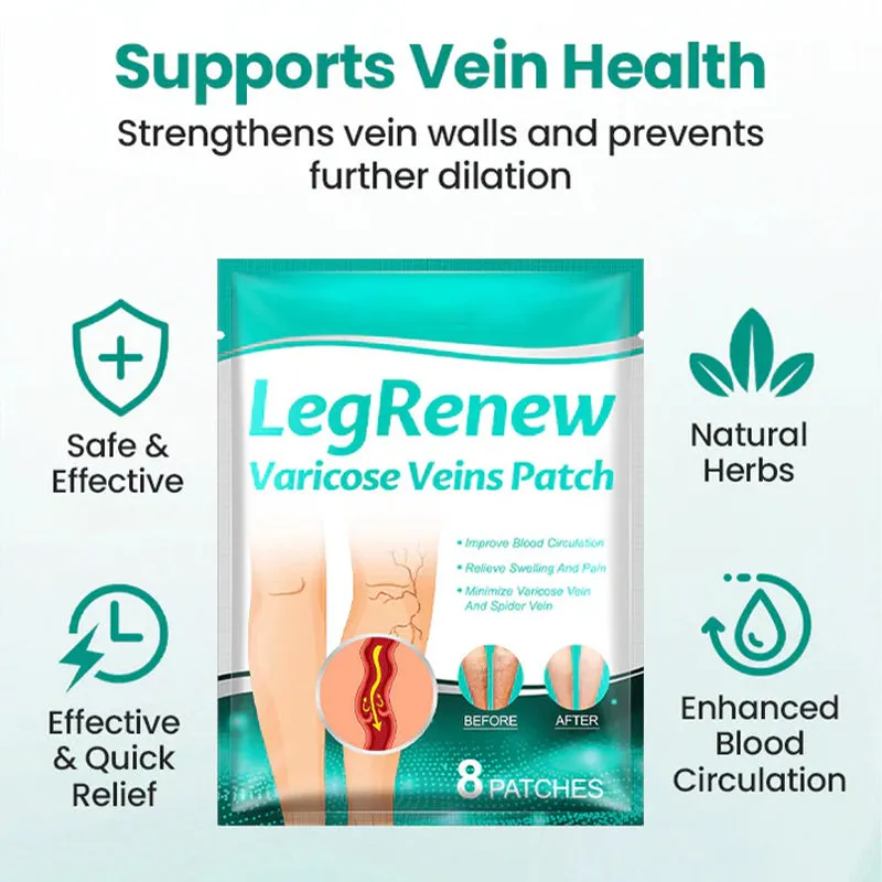 Vein Raised Topical Patch