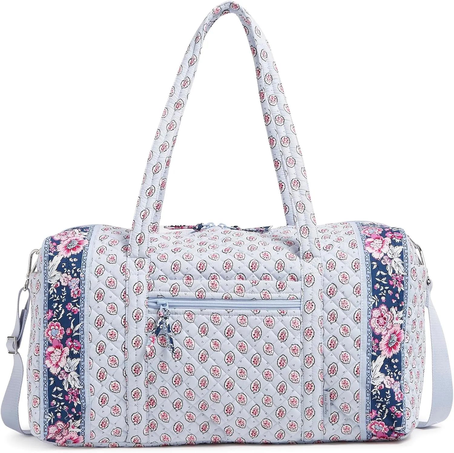 Vera Bradley Cotton Large Travel Duffle Bag, Magnifique Leaf